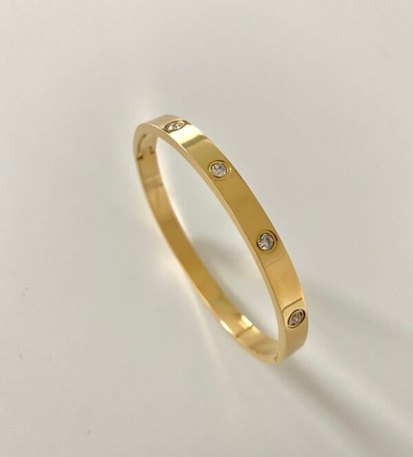 IMG_5520 Classic Studded Gold Bangle CGB05
