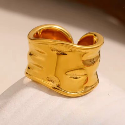 Ami Wide Cuff Ring