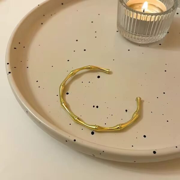 Bamboo Pattern Wrist Cuff Bamboo Pattern Wrist Cuff Gallery Items