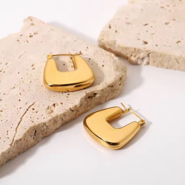 Stainless Steel Hoop Earrings