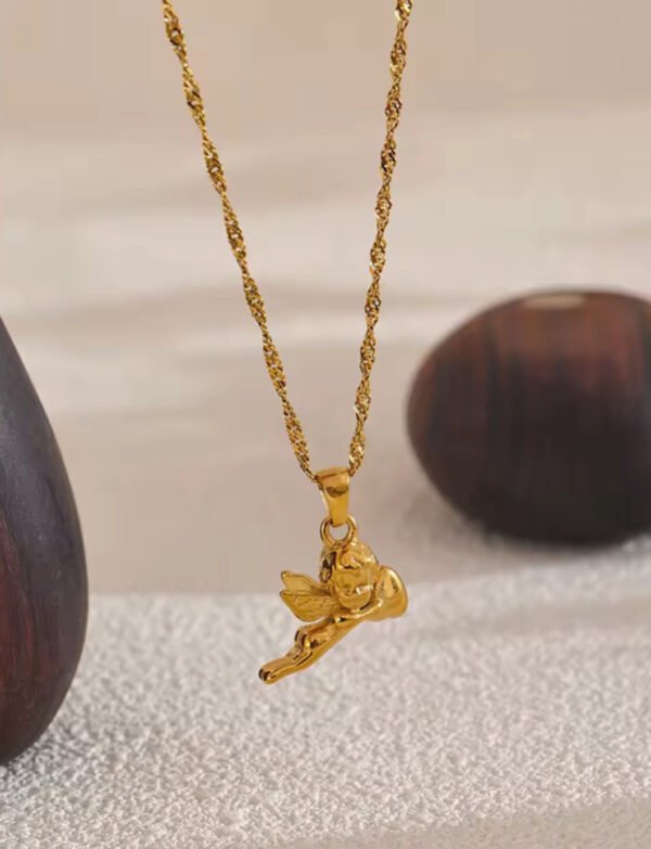 Cupid Heart Angel Necklace Cupid Heart Angel Necklace