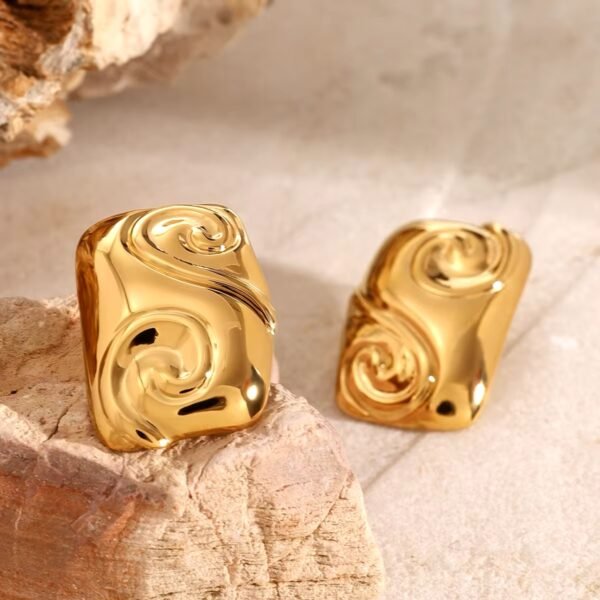 Sara Stainless Steel Earrings