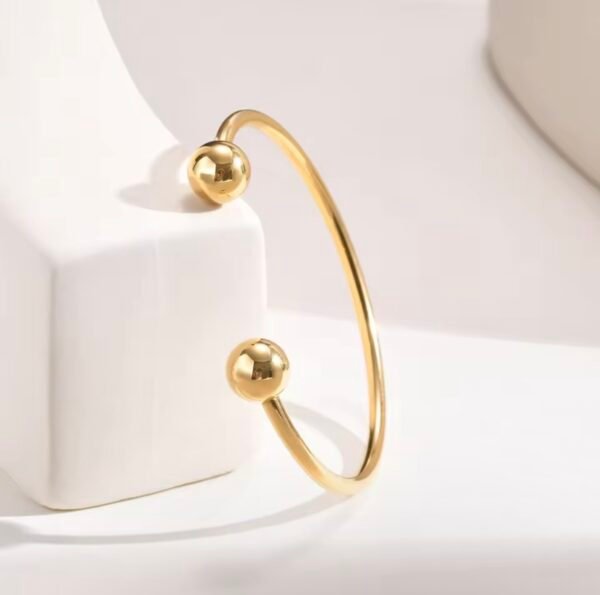 Drea Double Ball Wrist Cuff