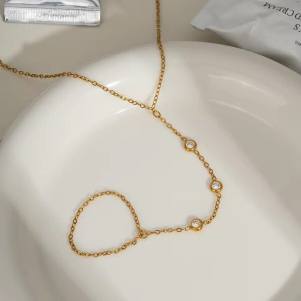 IMG_9848 New Stylish Studded Finger Bracelet CGB14